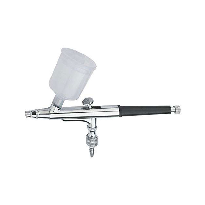 Vücut sanatı, resim, tırnak sanatı ve modelleme için çift aksiyon mini airbrush kiti