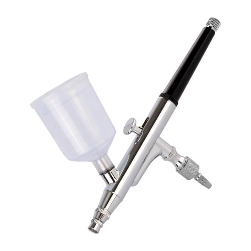 Kek Dekorasyonu için Çift Eylem Mini Airbrush Airbrush Kiti